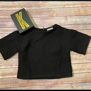 KINGDOM&STATE  Patterned Crop Top SZ XS